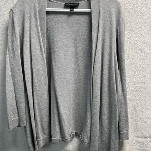 Lane Bryant Open front elbow length cardigan